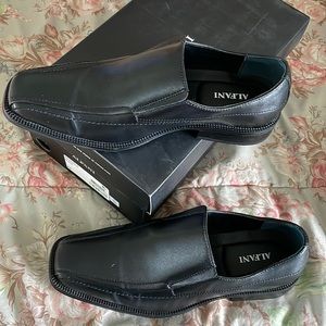 Alfani Men’s Black loafers with box. Never worn.